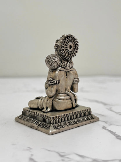 SILVER HANUMAN IDOL