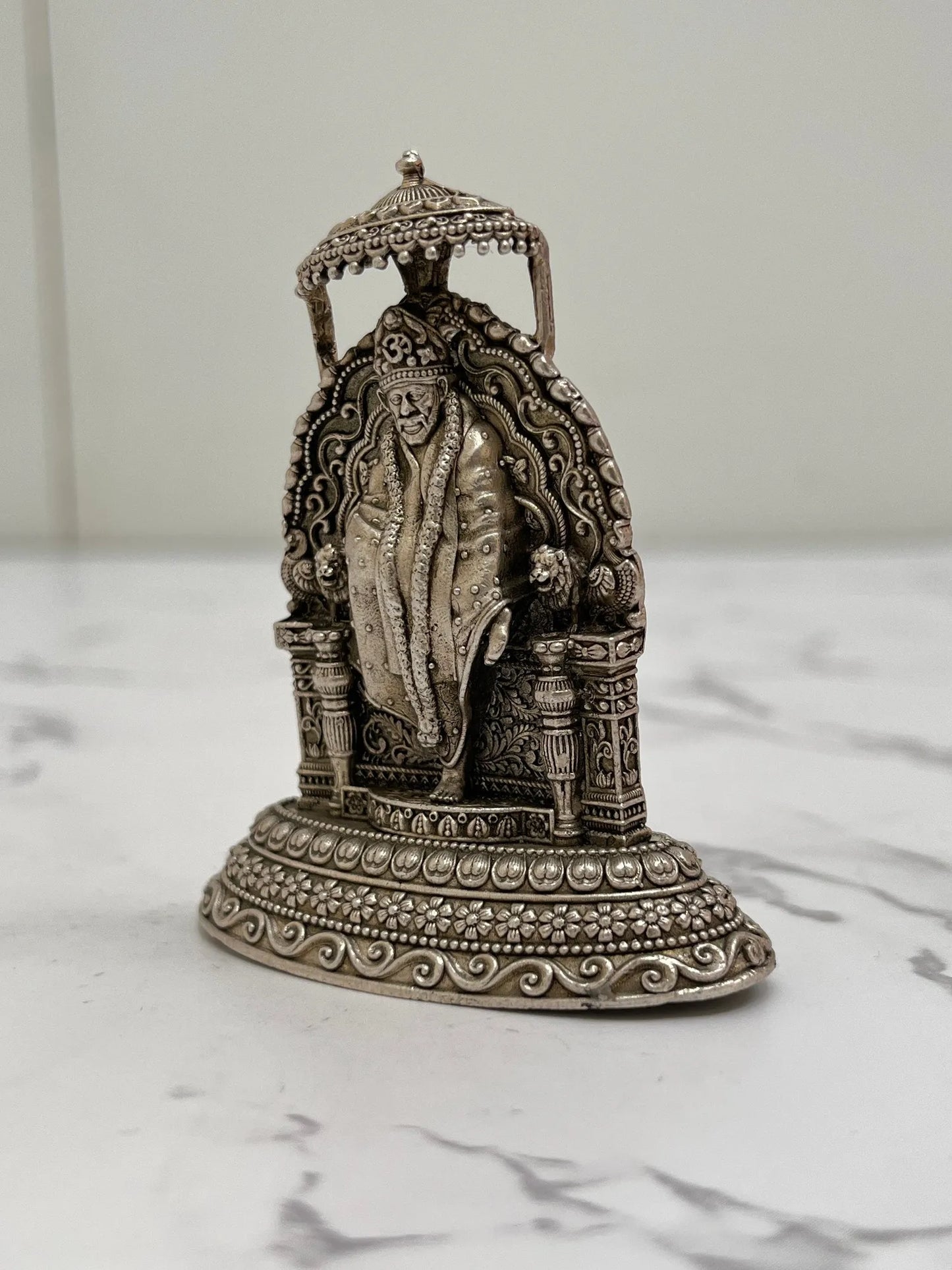 SILVER SAI BABA IDOL