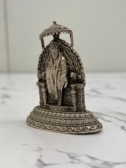 SILVER SAI BABA IDOL