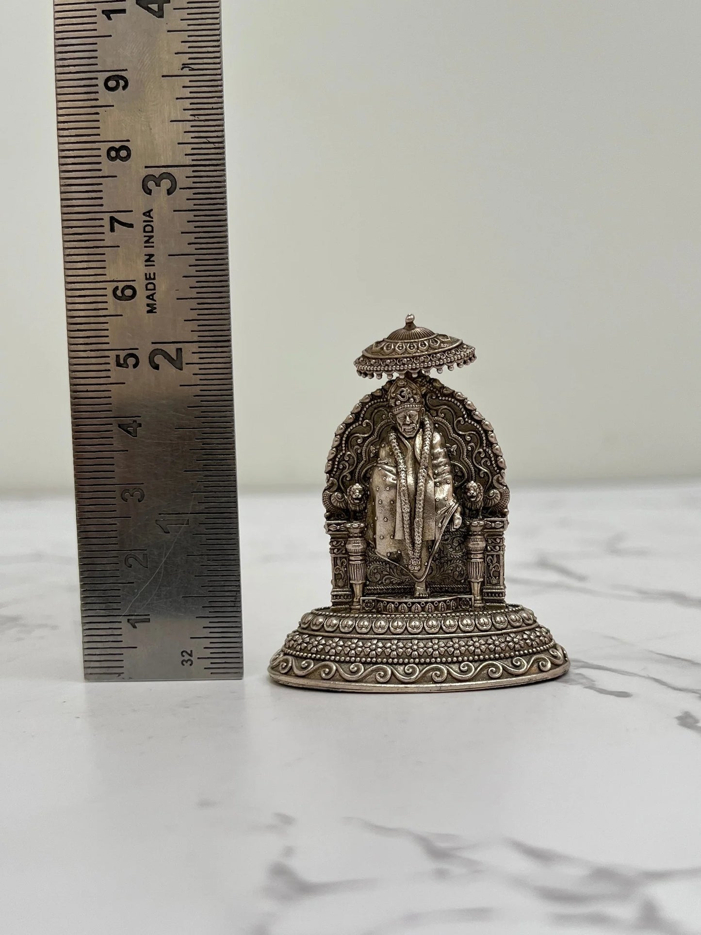 SILVER SAI BABA IDOL