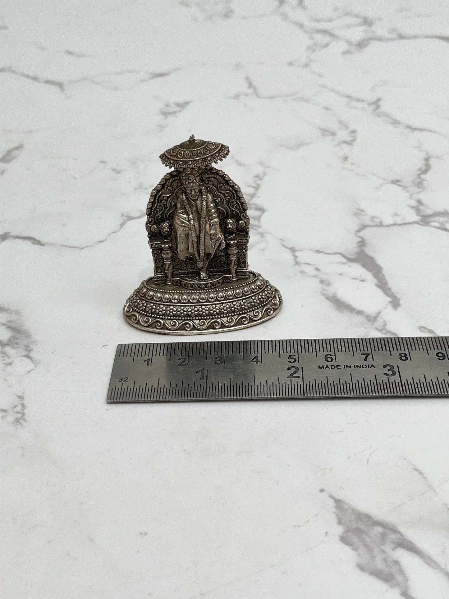 SILVER SAI BABA IDOL