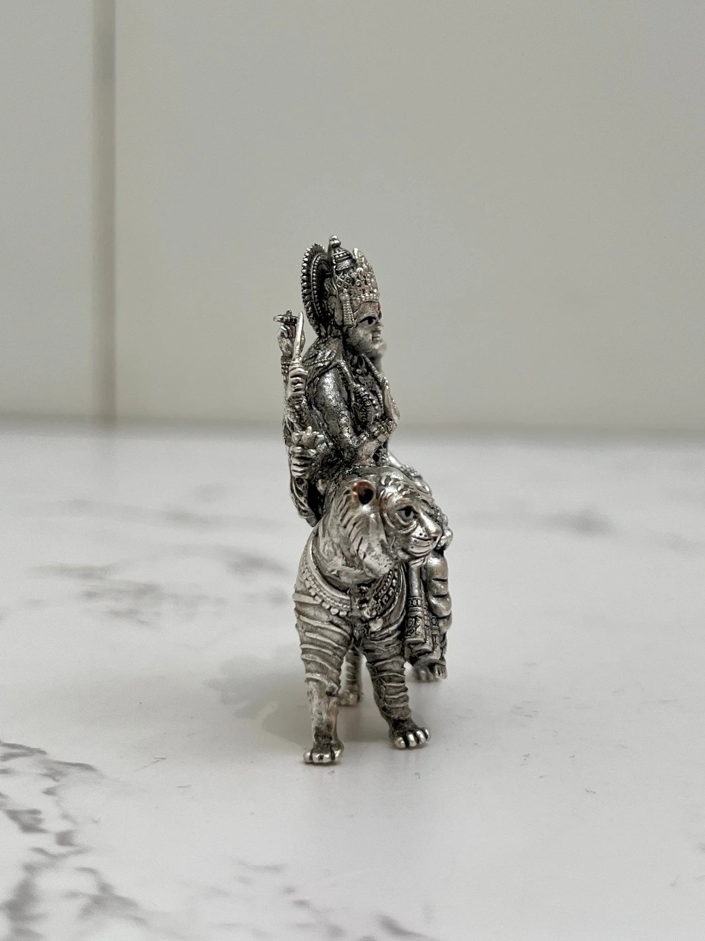 SILVER DURGA MAA IDOL