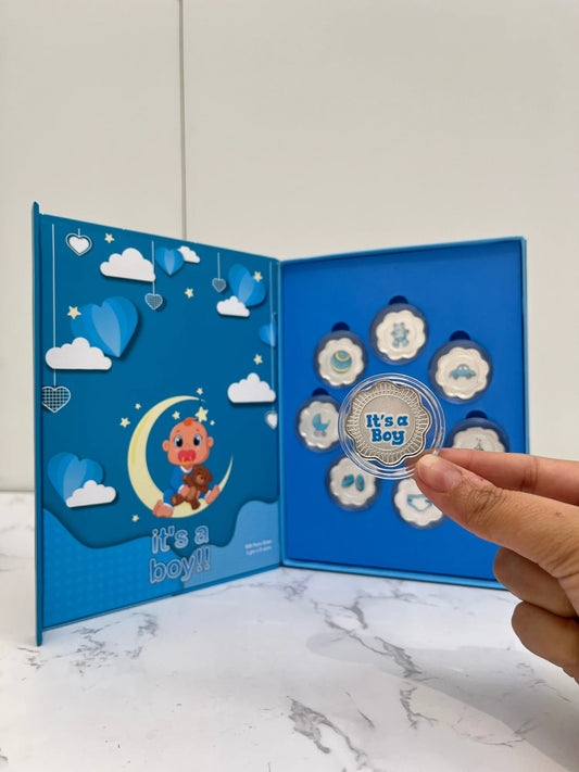 IT'S A BOY COIN SET