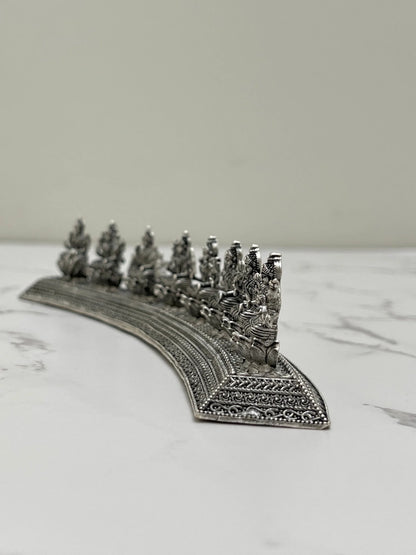 SILVER ASHTA LAKSHMI IDOL