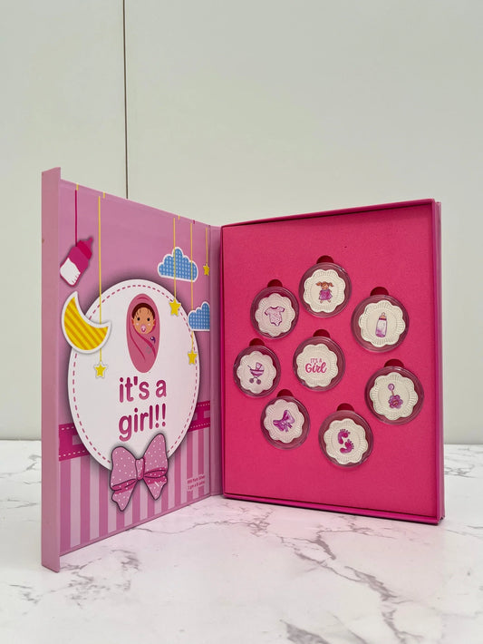 IT'S A GIRL COIN SET