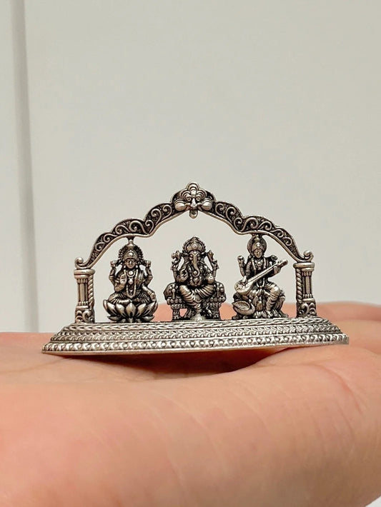 LAKSHMI GANESH SARASWATI IDOL