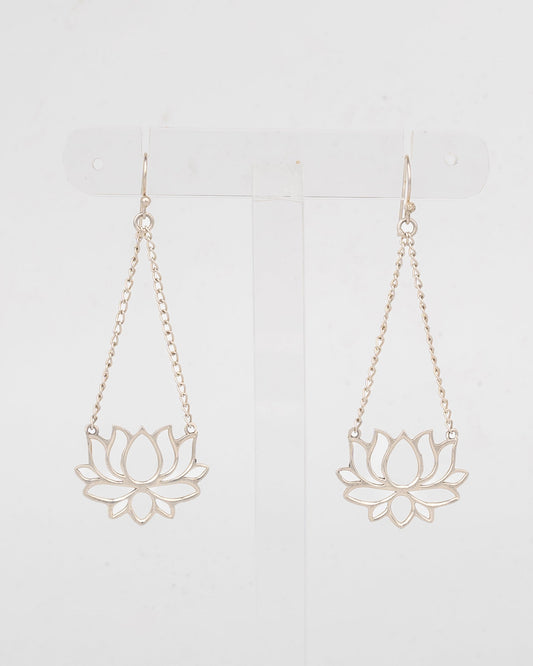 LOTUS SHAPE EARRINGS