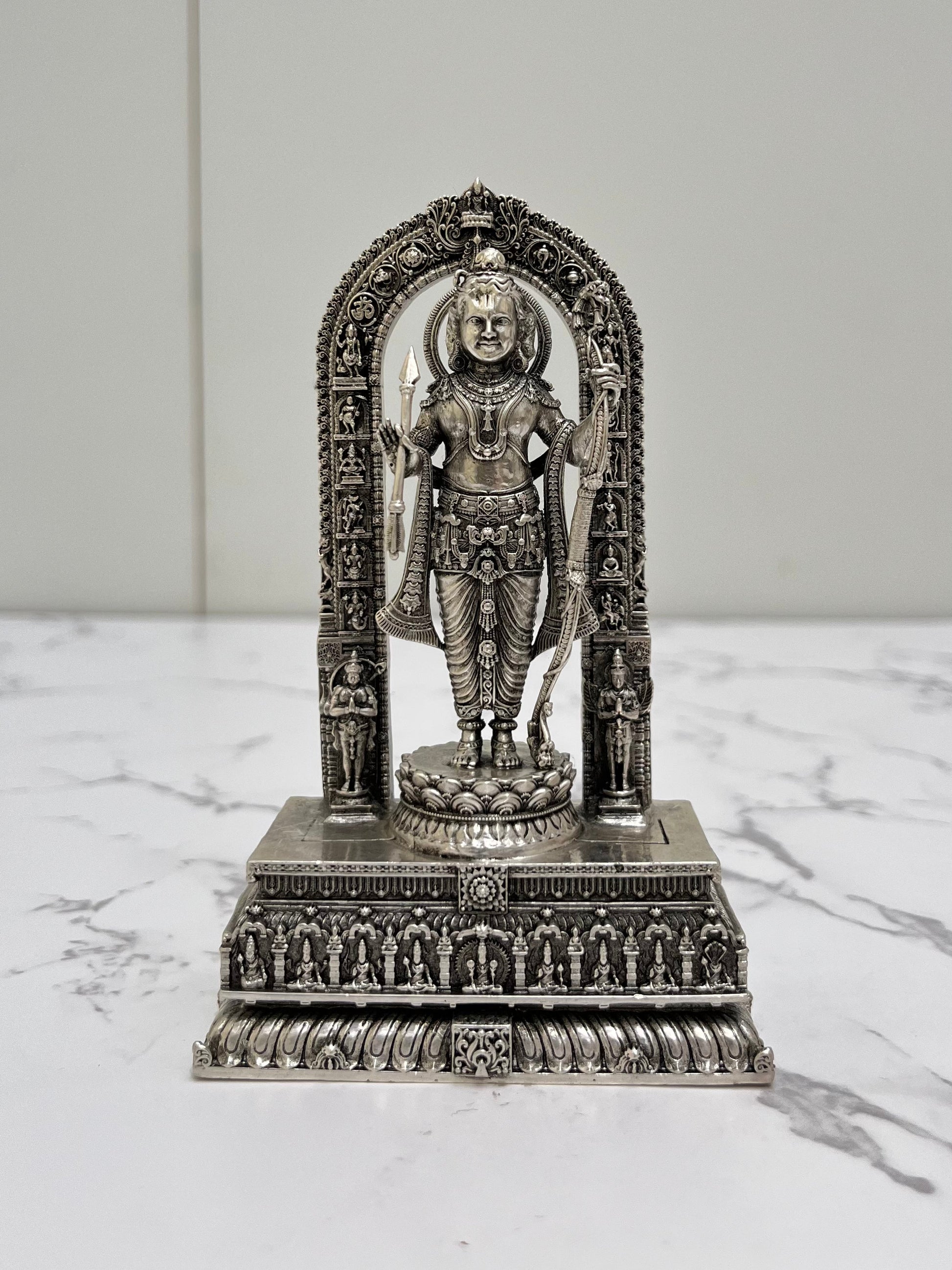925-sterling-silver-ram-idol-handcrafted-murti