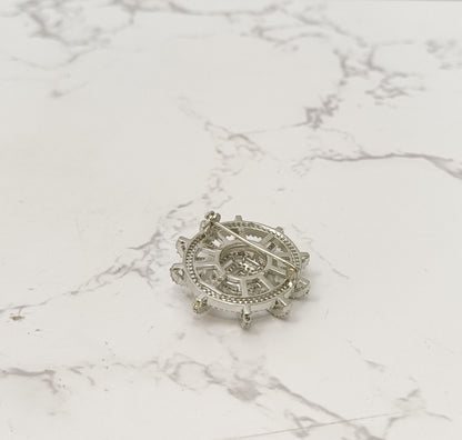 WHEEL BROOCH