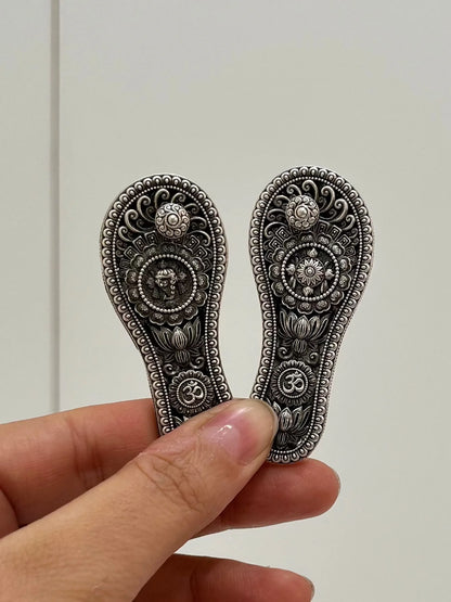 CHARAN PADUKA SILVER