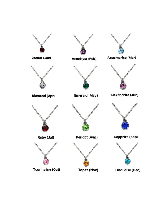 BIRTHSTONE NECKLACE