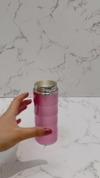 PINK THERMOS BOTTLE