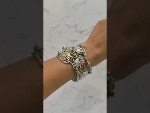 SILVER BRIDAL CUFF KADA