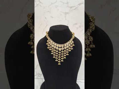MOISSANITE POLKI NECKLACE