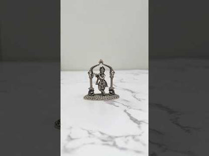 SILVER KRISHNA IDOL