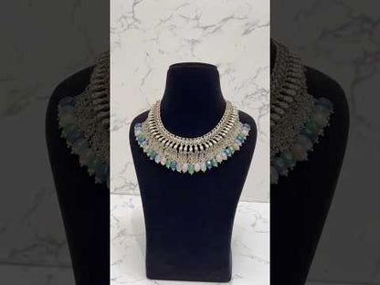 MULTICOLOUR STONE NECKLACE