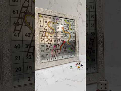 SNAKE AND LADDER GAME BOARD