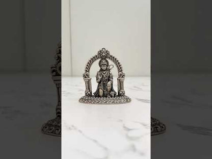 SILVER HANUMAN IDOL
