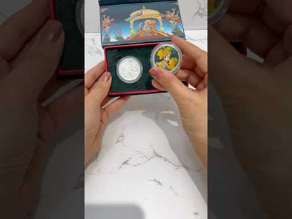 RADHA KRISHNA COIN SET