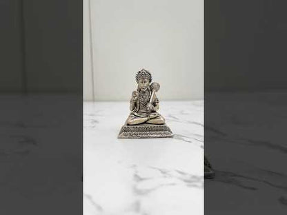 SILVER HANUMAN IDOL