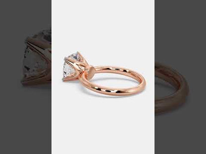 CUSHION SOLITAIRE RING